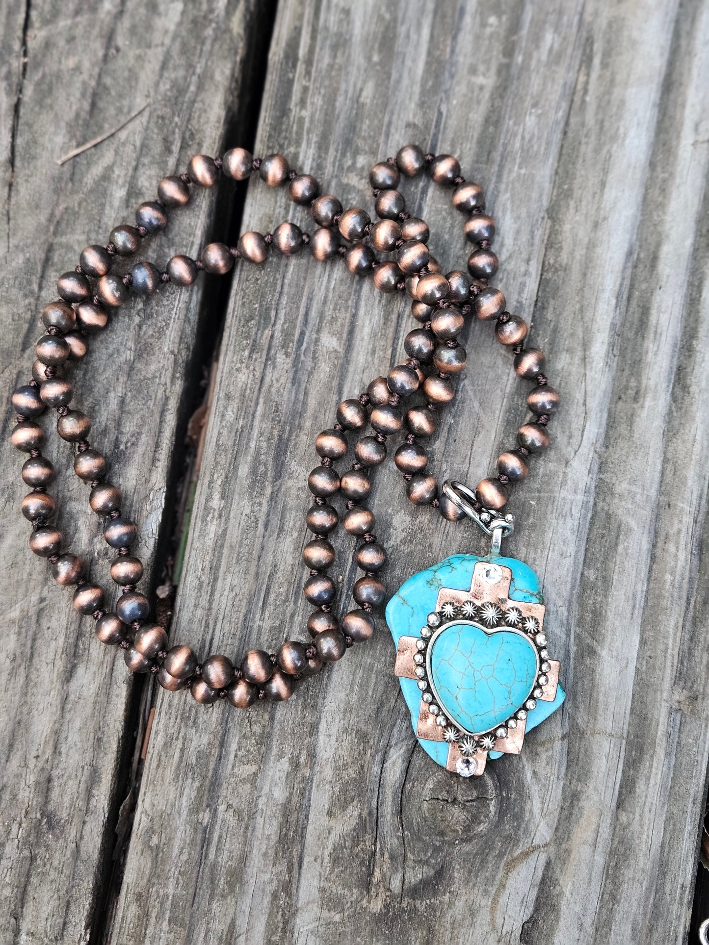 Turquoise Heart Pendant