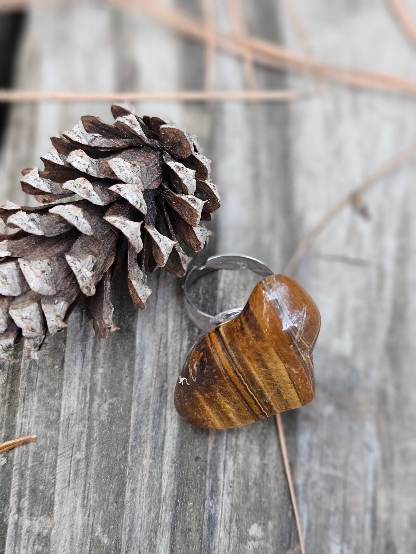 Tiger's Eye Ring