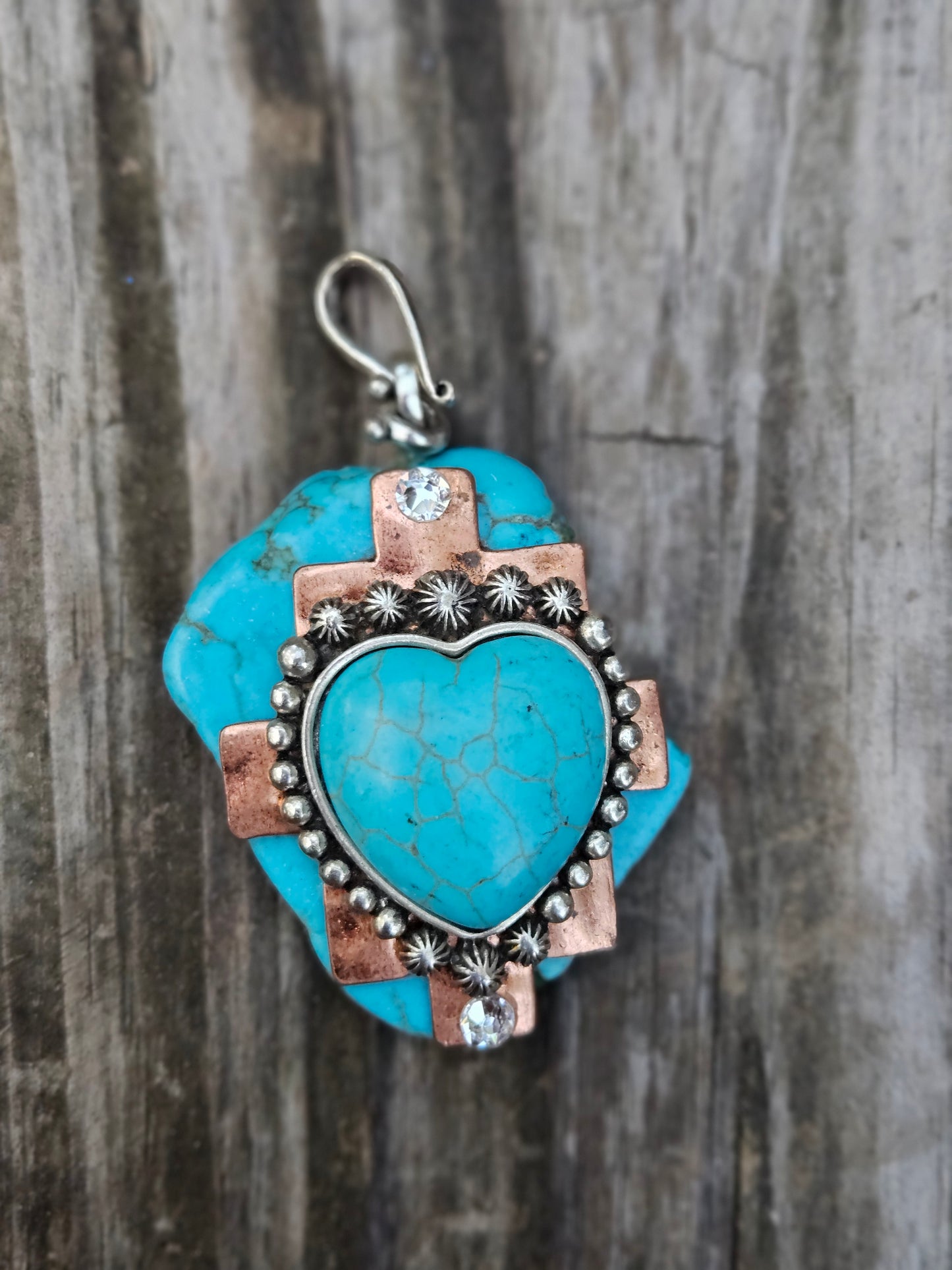Turquoise Heart Pendant