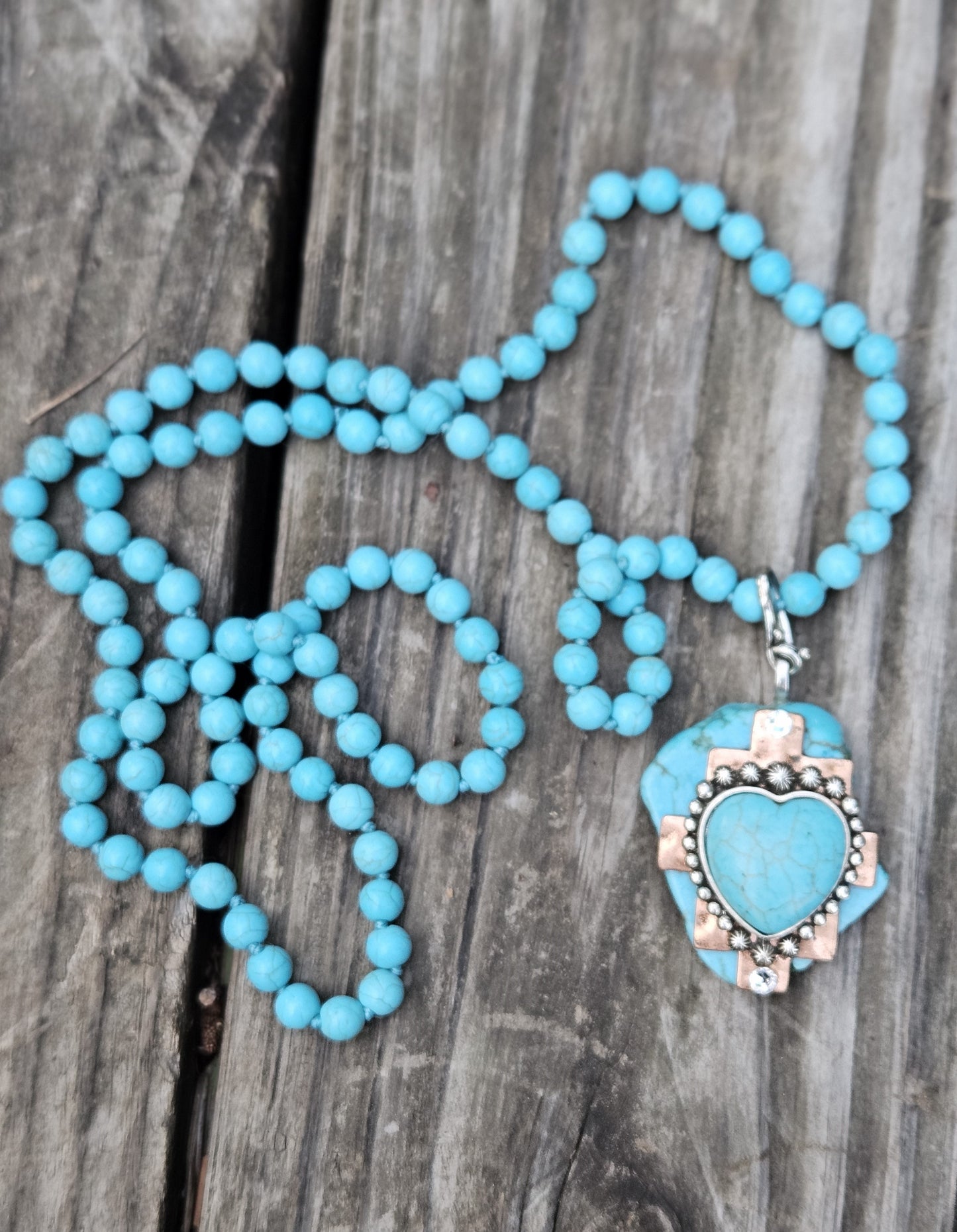 Turquoise Heart Pendant