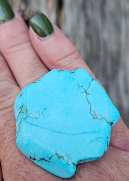 Turquoise Magnesite Ring
